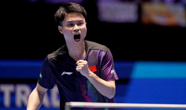 体育娱乐-3-0横扫日乒名将！国乒29岁悍将崛起：樊振东冠军队友大器晚成？